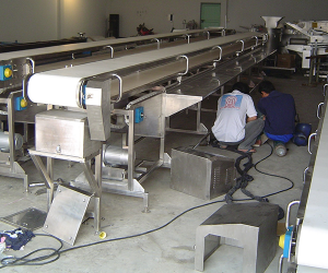 Belt Conveyor pvc, pu, silicone Belt Conveyor